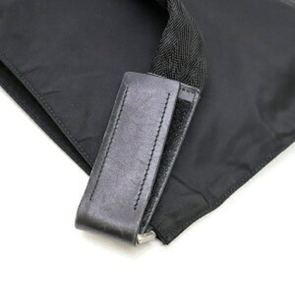 Prada Triangle Logo Crossbody Shoulder Bag Flat Black - Picture 5 of 6